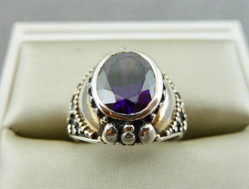 Silber 925 ring amethyst - silber,