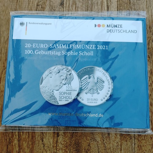 Deutschland euro silber - deutschland, 20