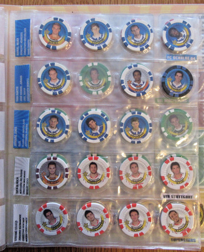 Sammelmappe mit 198 topps - mit,