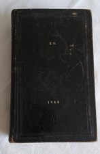 Ledergebundene Bibel von 1860