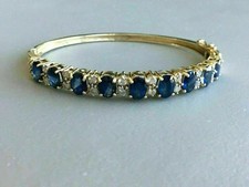 10 Karat Simulierte Blauer