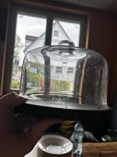 Kleine kuchen glocke aus holz - kleine,