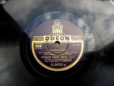 0854/ LANDSER LIED: WOVON KANN DER LANDSER DENN SCHON ...-Marsch-78rpm Schellack
