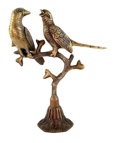 Messing liebespaar vögel auf - liebespaar,