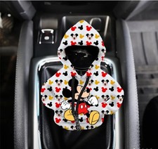 Schaltknaufabdeckung Mickey Maus Hoodie Kapuzenpullover NEU