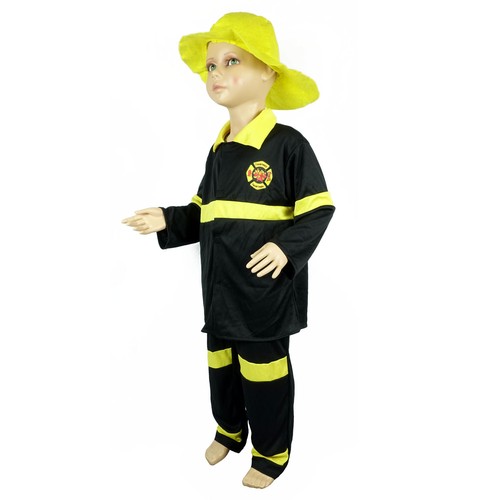 Kinder feuerwehrmann kostüm - kinder,