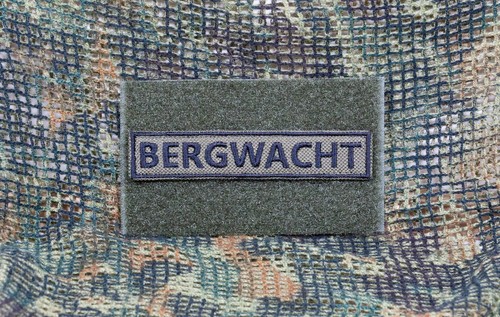 Klettpatch bergwacht - klettpatch, "bergwacht"
