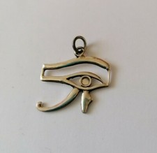 Ägyptischer Anhänger Horus Auge gepunzt Neu
