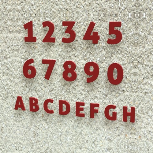 Edle design hausnummer - edle,
