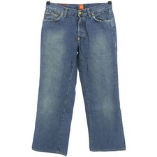 #5329 HUGO BOSS Herren Jeans Hose HB 31 Denim ohne Stretch blue used blau 34/30