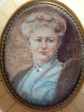 Miniatur Malerei Portrait