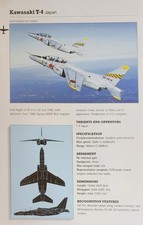 Kawasaki T-4 T4 T 4 Plane