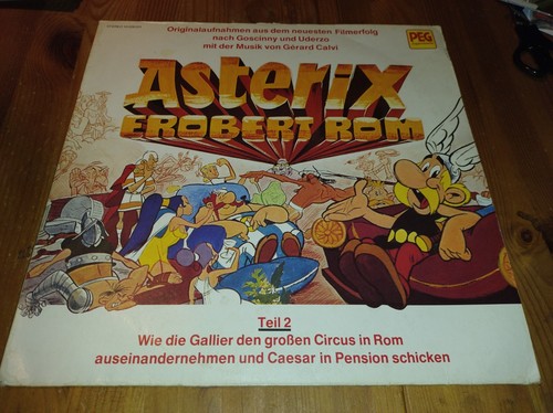 Asterix erobert rom teil - lp:,