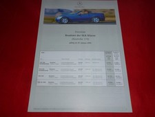 MERCEDES R170 SLK-Klasse SLK