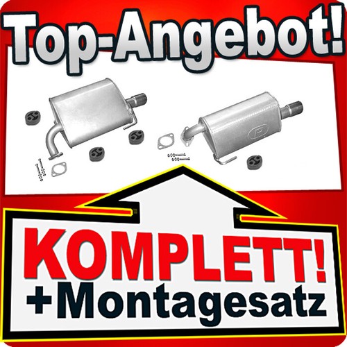 Auspuffanlage für subaru - auspuffanlage,