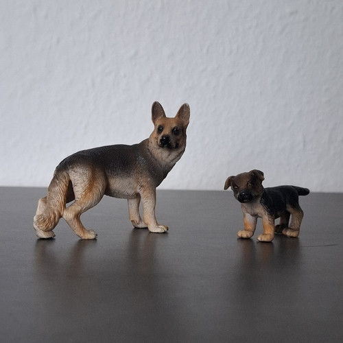 Schleich hunde tierfiguren - -,
