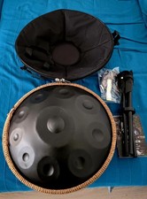 10-Noten Handpan schwarz,  D