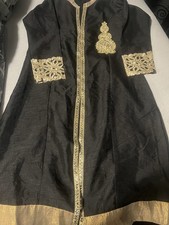 2 TLG Bollywood Stil Damenkleid - Pakistanische/Indische Kleidung Gr 38/40