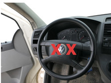 VW T5 Multivan Lenkrad (für Fahrzeuge mit Airbag) 7H0419091D 1QB