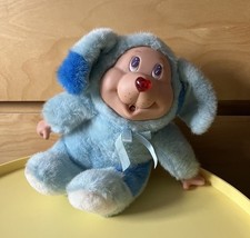 Giochi Preziosi Coccolotti Hund Welpe Bär Blau 90er 90s Nase Leuchtet Plüsch