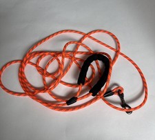 Tooney Hunde Schleppleine gummiert orange (S067)