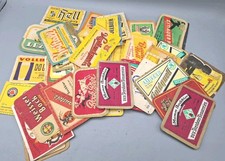 Alte Bieretiketten Sammlung DDR Tschechien auf Pappe Konvolut Lot 56 Stück