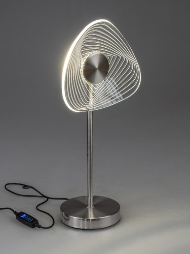 Dimmbare led tischlampe acryl - led,
