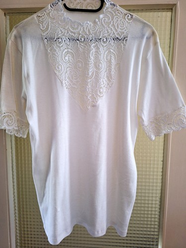 Bluse weiß mit - ,