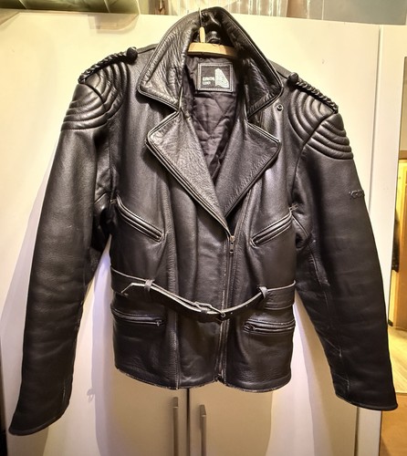 Motorradlederjacke größe - motorradlederjacke, l