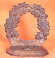 Tischdeko Traditions Totenkopf Braunschweig Husaren Regiment 17 Eichenlaubkranz 