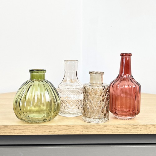 Klarglas knospen vase - klarglas,