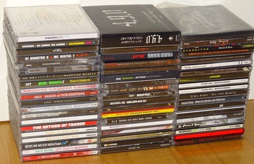 Verschiedene hip hop cds zum - hop,