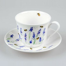 Jumbotasse m. Unterteller