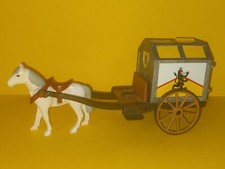 Playmobil Schatzwagen Schatztransport mit Pferd aus Set 4874 Löwenritter 