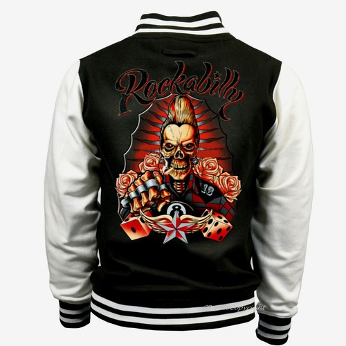 Rockabilly college jacke - rockabilly,