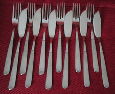 Fischbesteck für 6 Personen Edelstahl 18/10 Monogram