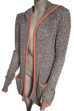 ***DAMEN KangaROOS KAPUZENSTRICKJACKE Longform GR.40/42***