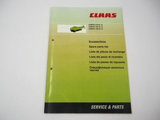Claas Corto 210 185 165 N S Mähwerk Ersatzteilliste Spare Parts List 2010