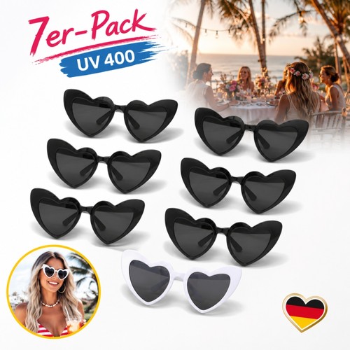 Herzform sonnenbrille damen - sonnenbrille,