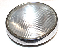 MZ TS 125 150 Scheinwerfer Einsatz - Chromring - Reflektor - original DDR (#W20)