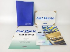 Fiat Punto 188 Betriebsanleitung Bedienungsanleitung Handbuch Bordmappe 12/1999