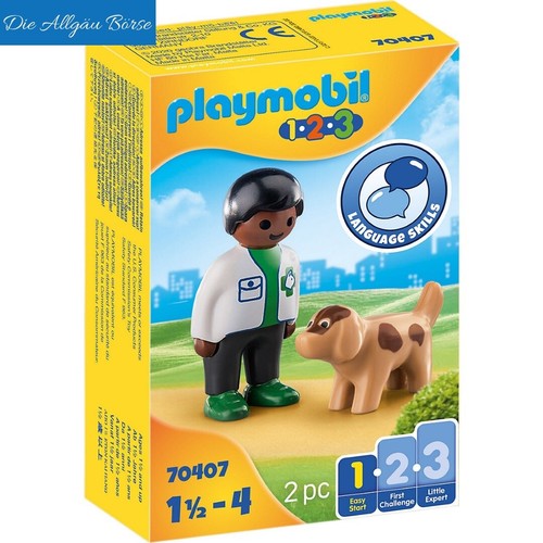 Playmobil 123 tierarzt hund - 123,