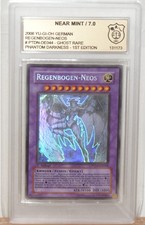 Regenbogen-Neos - PTDN-DE044 - 1. Auflage - Ghost Rare - Graded 7 NM - YuGiOh