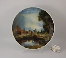 Wunsiedel Retsch Bavaria - Wandteller 24,5 cm. Wassermühle, Dorflandschaft