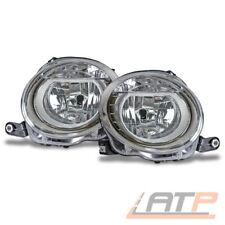 2x SCHEINWERFER H7 HALOGEN LI+RE FÜR ABARTH 500 595 695 FIAT 500 500C BJ 07-15