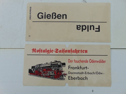 Original zuglaufschilder - 2,