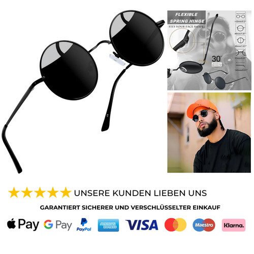 Runde sonnenbrille - runde,