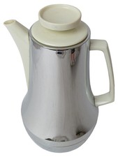 ALFI Isolierkanne Silber Thermoskanne Kaffeekanne Teekanne Aluminium Kunststoff