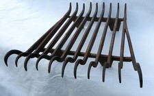 Kaminrost für Außenkamin, handgeschmiedet