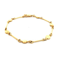 Armband Kreise Starre Segmente 18 Karat Gold - Refurbished Gold